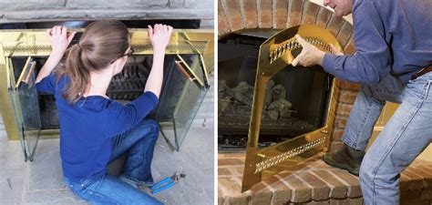 How to Remove Glass Fireplace Doors for Cleaning: A Journey Through the Flames of Maintenance